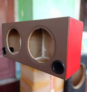 BOX DOBEL SEKAT 10 INCH COCOK UNTUK SPEAKER RUMAHAN MAUPUN MOBIL
