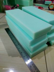 busa media alternatif filter box talang aquarium ukuran 10x30x3cm / spons cuci piring / busa sponge cuci mobil