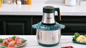 เครื่องบดเนื้อไฟฟ้า 3L/5Lเครื่องปั่น ปรับได้5เกียร์ พร้อมที่จับ ถอดประกอบและทําความสะอาดง่าย เครื่องปั่นอาหาร เครื่องปั่น ไฟฟ้า อเนกประสงค์ บดเนื้อ ปั่นเร็ว ผสมอาหาร มีขนาด 3/5 ลิตร เหล็กกล้าไร้สนิมหนา