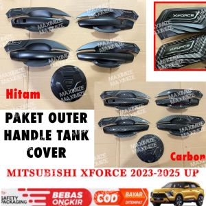 Paket Outer Handle Tank Cover Xforce X Force 2023 2024 2025 2026 Hitam Carbon