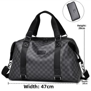 Mens Foldable Travel Duffel Bag