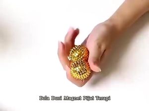 Altan Terlaris Bola Duri Magnet Kecil / Alat Pijat Terapi Tangan Kaki Kesehatan Modern