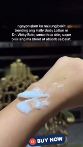 【Delivery 24 hours】Hally Lotion Nicotinamide Milk Moisturizing body lotion 250ml