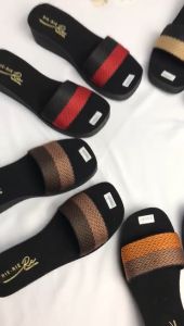 sandal wanita dewasa sandal wedges kokop slop kasual