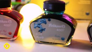 Mực Pelikan 4001 Đức mực bút máy nhanh khô không lắng cặn bé viết êm tay (lọ 625ml)