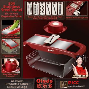 Olodo | Non-injurious Multi-function Vegetable Slicer Grater