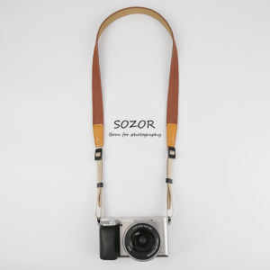 Quick Release Camera Shoulder Strap Crossbody Neck Rope Vintage Artistic Compatible with Fuji Canon Sony Mirrorless DSLR