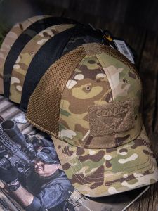 Condor Tactical Baseball Cap Outdoor Mens Anti-scratch Wear-resistant Camouflage Hat Military Fan Universal Size All Seasons