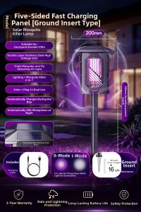 Maiyu | Solar Powered Outdoor Garden Mosquito Killer Lamp