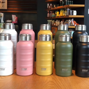 [ANM TRADING] TYESO Tumbler Caterpillar Sports Portable Vacuum Insulated Bottle Stainless-steel 750ml / 1000ml