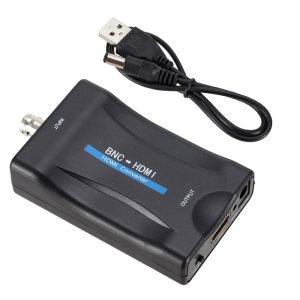 Unidirectional HDMI-compatible TO BNC OR BNC To HDMI-compatible Converter Display HD 1080P Video Adapter Surveillance Monitor