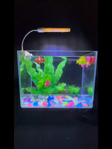 300PCS Luminous Stones Aquarium Luminous Artificial Rock Colorful Glow In The Dark Pebbles For Gardening Decors/Bottom Decoration Of Fish Tank
