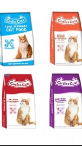1KG REPACK CUTIES CATZ CAT FOOD Dry Food Cats Tuna Shrimp Seafood Essentials