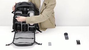 FRN New 2025 High Quality Large Capacity Dslr Camera Laptop Backpack Digital Camera Bag for All Nikon Canon Sony