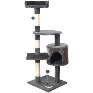 MLZH | All-in-one Cat House Tree with Sisal Jump Platform Toy Gift