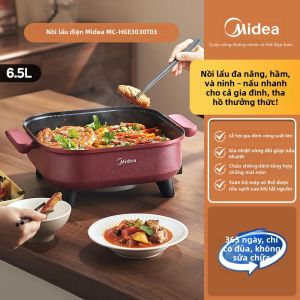 Midea | Nồi Điện Đa Năng Không Dính Dùng Tại Nhà