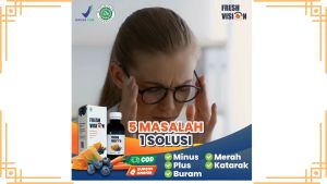Fresh Vision Original Asli  Madu Herbal Mampu Mengobati Mata Minus Plus Katarak Buram Berlemak Dan Mata Merah