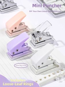 KW-TRIO | Portable Round Hole Puncher for A4 Paper Single Hole
