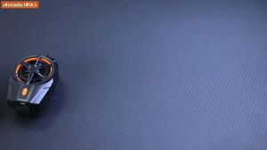 Portable Rechargeable Phone Cooler For Gaming Cooler Quick Cooling Wireless Phone Cooling Fan With Light