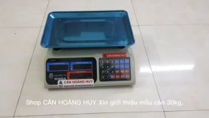 Cân điện tử 30kg/5g- SN 268 Dùng cho cân hoa quảthịt cá.CÂN HOÀNG HUY