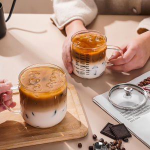 SENGAOPAI | Measuring Heat-Resistant Borosilicate Glass Milk Cup