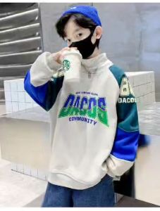 เสื้อยืดกันหนาวแขนยาว สำหรับเด็กเล็กถึงโต เสื้อยืดแฟชั่น มีไซร์130-170