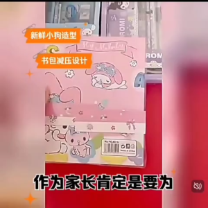 Kotak Hadiah Alat Tulis Sanrio 8in1 Kuromi Melody Cinnamoroll untuk Anak Perempuan Sekolah