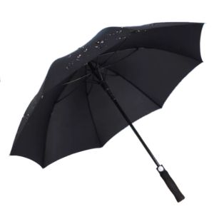 Jumbo Heavy-Duty Single Canopy Golf Umbrella for Ultimate Rain Protection"