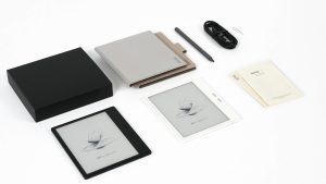 New BOOX Go 7 MONOCHROME - 7 inch black and white E-ink reader with page-turning buttons and expandable storage eink reader tablet. InkSense Stylus Capable