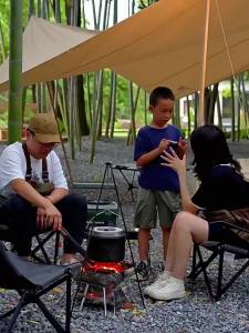 Campingmoon | Portable Lightweight Stainless Steel BBQ Grill