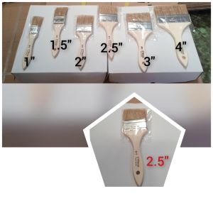 Kuas Tangan 2.5" Tanpa Vernis 611 Merk Eterna