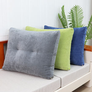 Customized Long Leather Cushion for Bed and Sofa