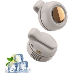 พัดลมคลิปขนาดเล็กแบบพกพา Silent Mini Bladeless พัดลมคลิปบน 3 ความเร็วพัดลม Clip-on Mini Whirlwind พัดลมสําหรับคลิปเอว