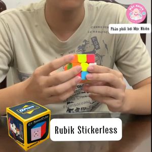 Đồ chơi trí tuệ Rubik Qiyi QY TOYS – Stickerless 2x2 3x3 4x4 5x5 Pyraminx Skewb Megaminx Square-1 Windmill Dino Axis