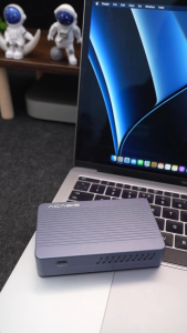 Acasis 8K Gaming Dock Pro - 40Gbps Thunderbolt 4 8TB SSD Expansion Dual 4K/120Hz Display RGB Hub for PS5 & Streaming - Ultra-Low Latency Plug & Play for Mac/Windows