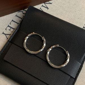 Stylish Trendy Round Hoop Earrings