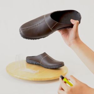 Sepatu Sandal Pria Kulit Sendal Bustong Slippers BWF012