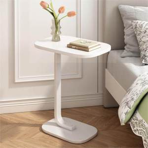 Small Mobile Side Table & Storage Shelf