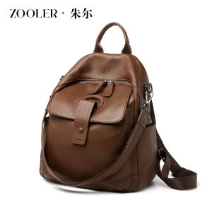 ZOOLER | Ba lô đeo vai đôi thời trang phong cách vintage có dung tích lớn