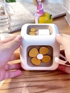 Baby Practice Skills Drawer Cube 6 in 1 Montessori Educational Toys  Sensory Busy Board Fidget Educational Toys for Girl Boy