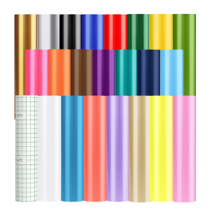 1 roll of vinyl stickers for Cricut Maker 3 Maker Explore 3 Air 3 Silhouette Cameo 4 DIY  Adhesive Vinyl Rolls（12*36/60/120in）