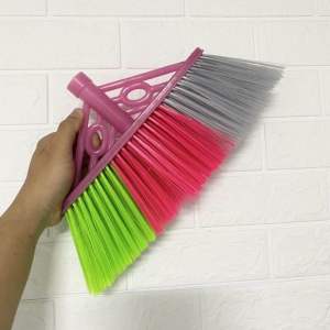 Chổi Nhựa Quét Nước/Rác Đa Năng Tháo Rời Tay Cầm Inox Sợi Cước Nhựa Mềm Chiều Dài 1.2m
