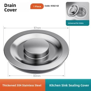 TAOSHI | Clog Prevention Stainless Steel Sink Filter