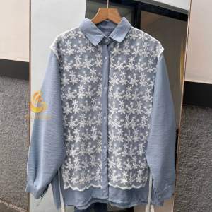 Aluna Vest Lace Bordir Blouse - Atasan Wanita Vest Organza Bordir Premium Polos