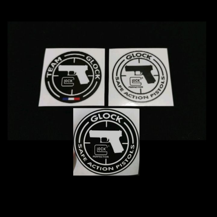 Glock Logo Sticker Vinyl Sticker Waterproof Indoor Outdoor Sticker High Quality Lazada Ph 7970