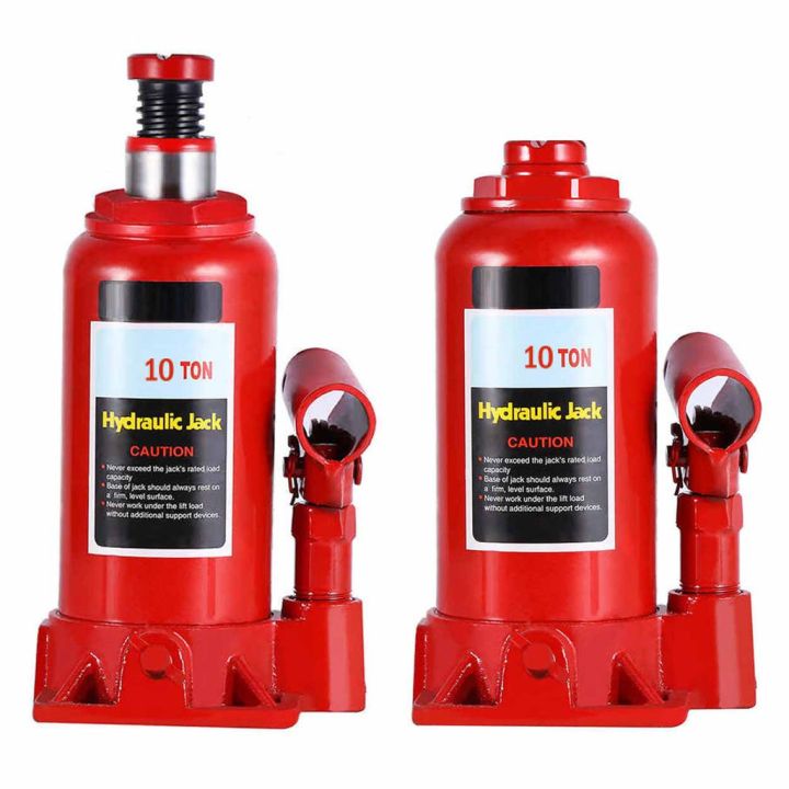 [COD]Hydraulic Jack 2/5/10 Tons Heavy Duty Hydraulic Bottle Jack Car Lift Jack New Hydraulic