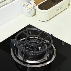 Universal Gas Stove Rack Non-Slip Cooktop Grate for Small Pots & Milk Pans Heavy-Duty Kitchen Stove Support Stand