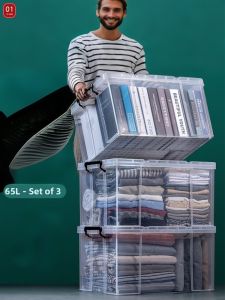 Clear Plastic Storage Box