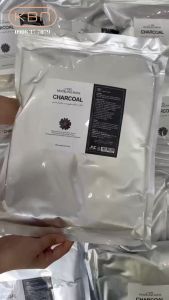 Bột Mặt Nạ Dẻo Than Hoạt Tính Sạch Lỗ Chân Lông Bã Nhờn ADEL Hàn Quốc 1kg