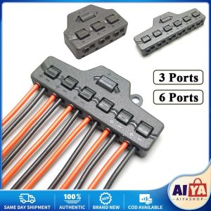 ★Same Day Shipping★ Quick Wire Splitter 3/6 Ports Splitter Led Strip Connector Universal Wiring Home Terminal Block For Led Lighting Model Wire Splitter for LED Lights